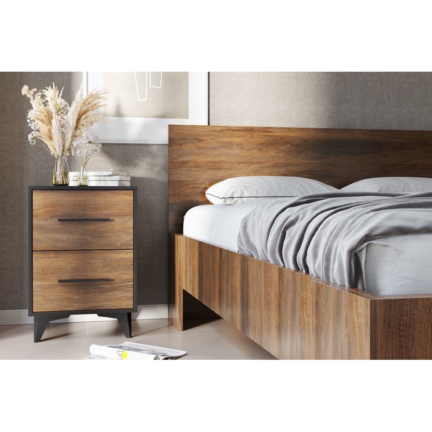 Нічний столик TERRA 68x47,5 см, горіх шірін