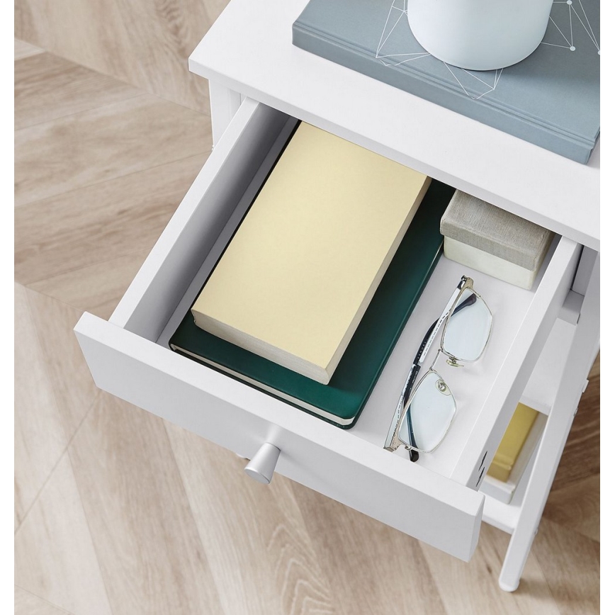 Нічна тумбочка ARIN біла