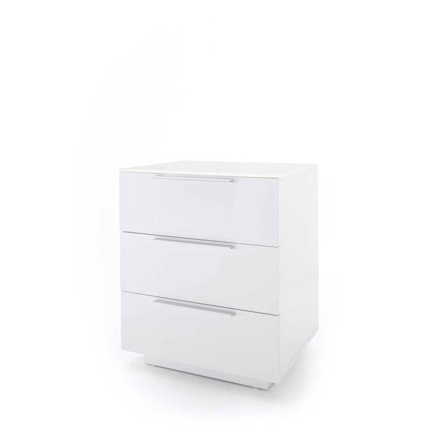 Нічний столик ROCKY XXL білий