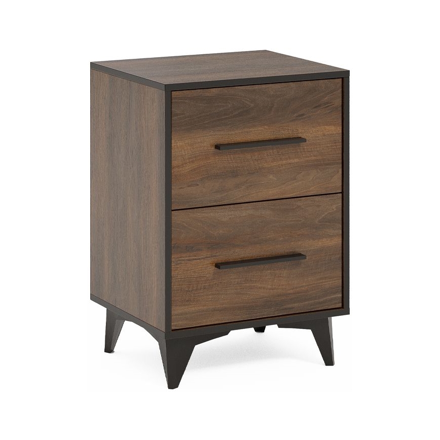 Нічний столик TERRA 68x47,5 см, горіх шірін