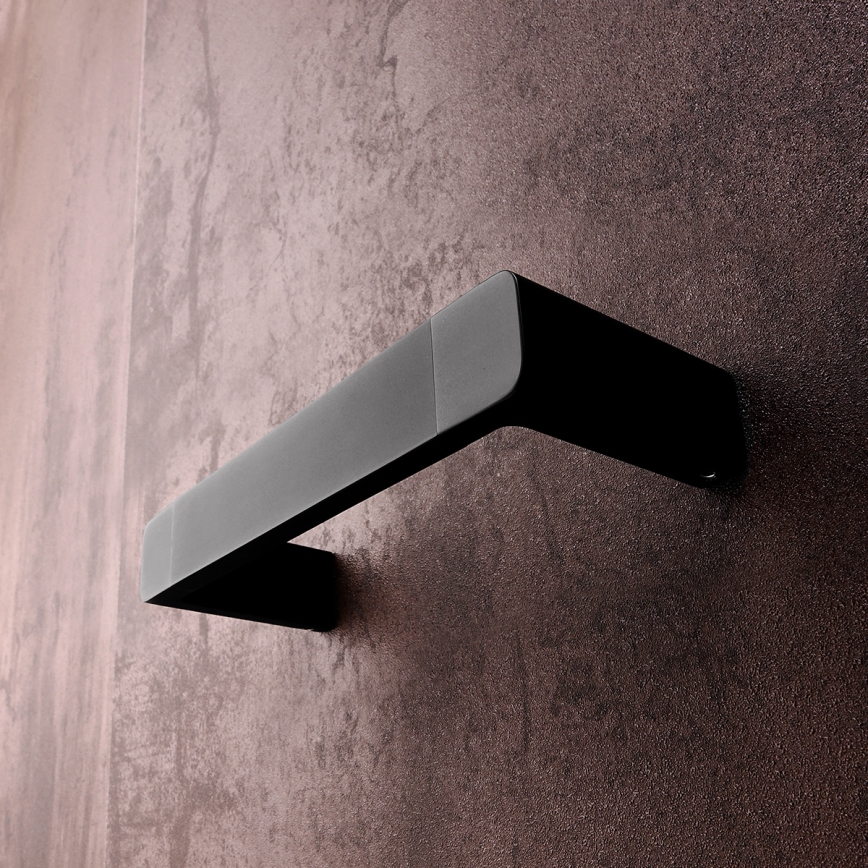 NIMCO MAC 29035-90 - Настінна вішалка для рушників MAYA 36 см матовий чорний