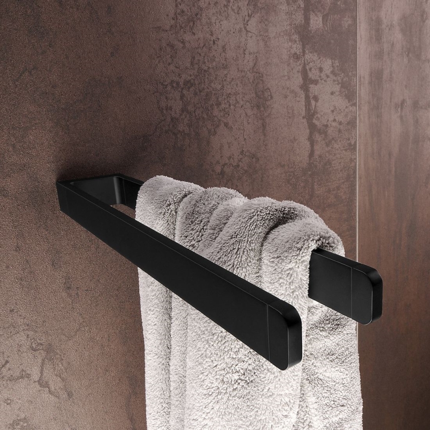NIMCO MAC 29098-90 - Держатель для полотенец MAYA 37 см матовый черный