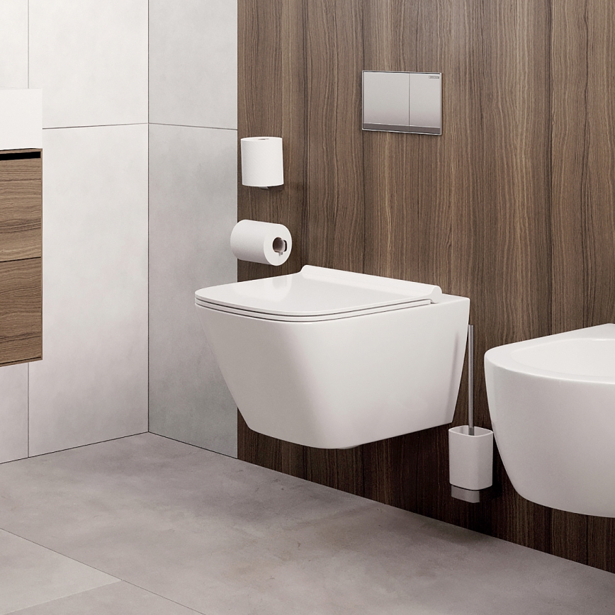 NIMCO NK 30055-26 - Тримач для туалетного паперу NIKAU глянцевий хром