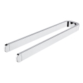 NIMCO NK 30098-26 - Настінна вішалка для рушників NIKAU 39 см глянцевий хром