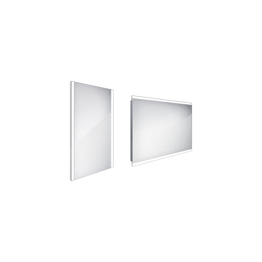 NIMCO ZP 11000 - Зеркало для ванной комнаты со светодиодной подсветкой LED/18W/230V 6500K 60x40 см IP44