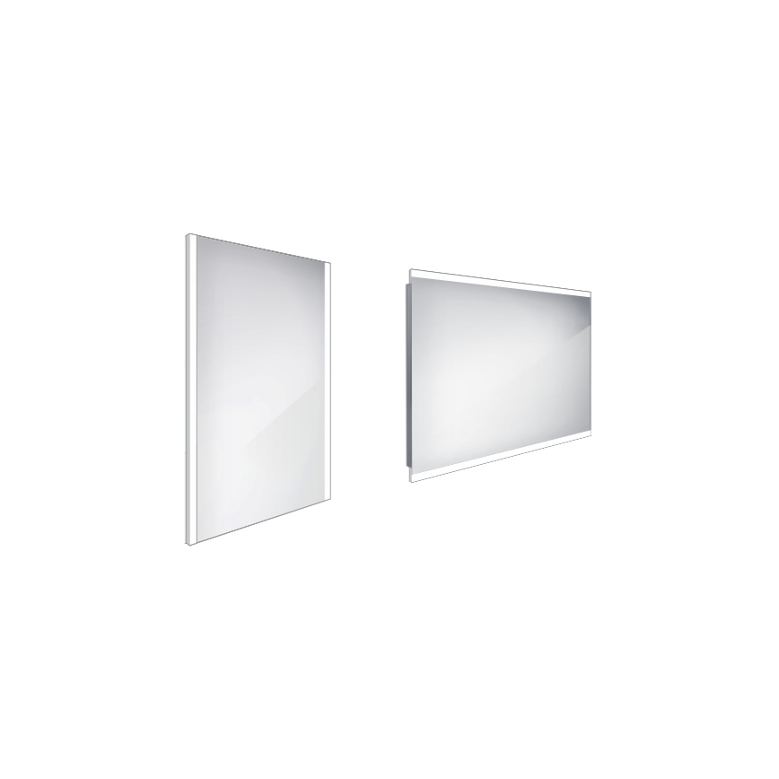 NIMCO ZP 11001 - Дзеркало з LED підсвіткою для ванної кімнати LED/21W/230V 6500K 70x50 см IP44