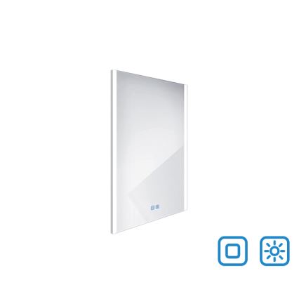 NIMCO ZP 11001VX - Дзеркало для ванної з LED підсвіткою та регулюванням яскравості LED/21W/230V 3000-6500K 70x50 см IP44