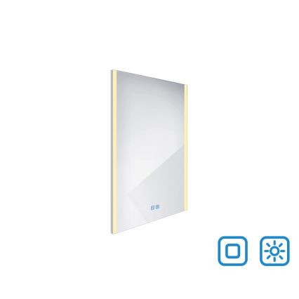 NIMCO ZP 11001VX - Дзеркало для ванної з LED підсвіткою та регулюванням яскравості LED/21W/230V 3000-6500K 70x50 см IP44