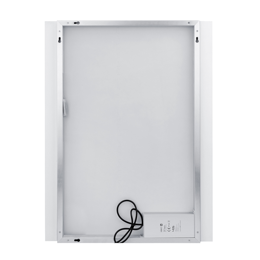 NIMCO ZP 11001VX - димоване дзеркало для ванної кімнати з підсвіткою LED/21W/230V 3000-6500K 70x50 см IP44