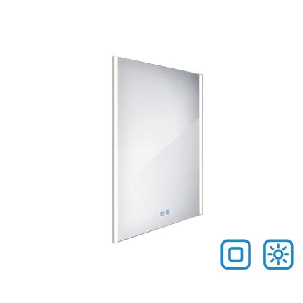NIMCO ZP 11002VX - Зеркало для ванной комнаты со светодиодной подсветкой и регулированием яркости LED/24W/230V 3000-6500K 80x60 см IP44