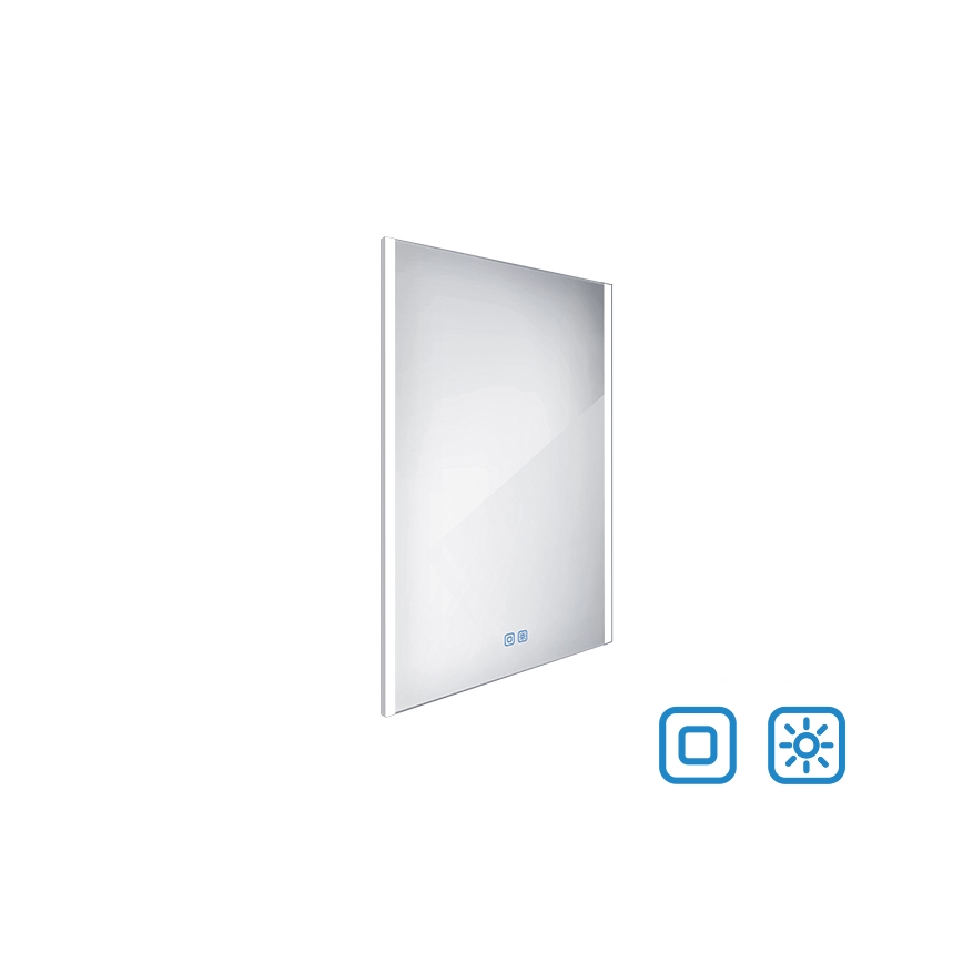 NIMCO ZP 11002VX - Зеркало для ванной комнаты со светодиодной подсветкой и регулированием яркости LED/24W/230V 3000-6500K 80x60 см IP44