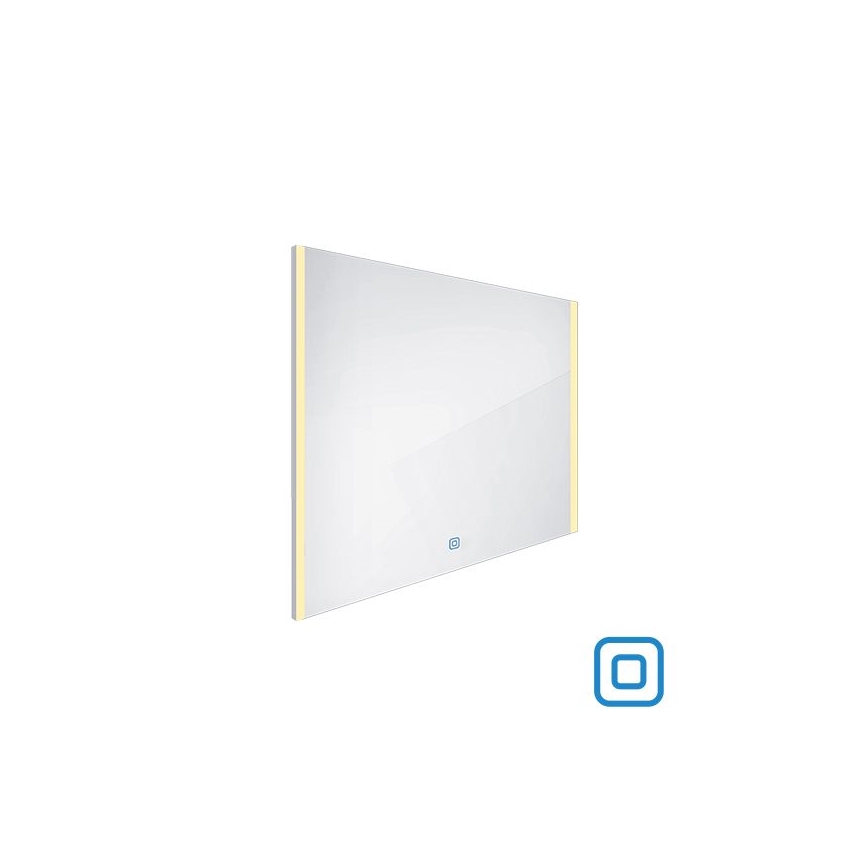 NIMCO ZP 11003V - Зеркало для ванной комнаты со светодиодной подсветкой и регулированием яркости LED/21W/230V 3000-6500K 70x80 см IP44