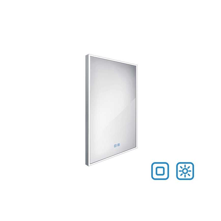 NIMCO ZP 13001VX - Зеркало для ванной комнаты со светодиодной подсветкой и регулированием яркости LED/35W/230V 3000-6500K 70x50 см IP44