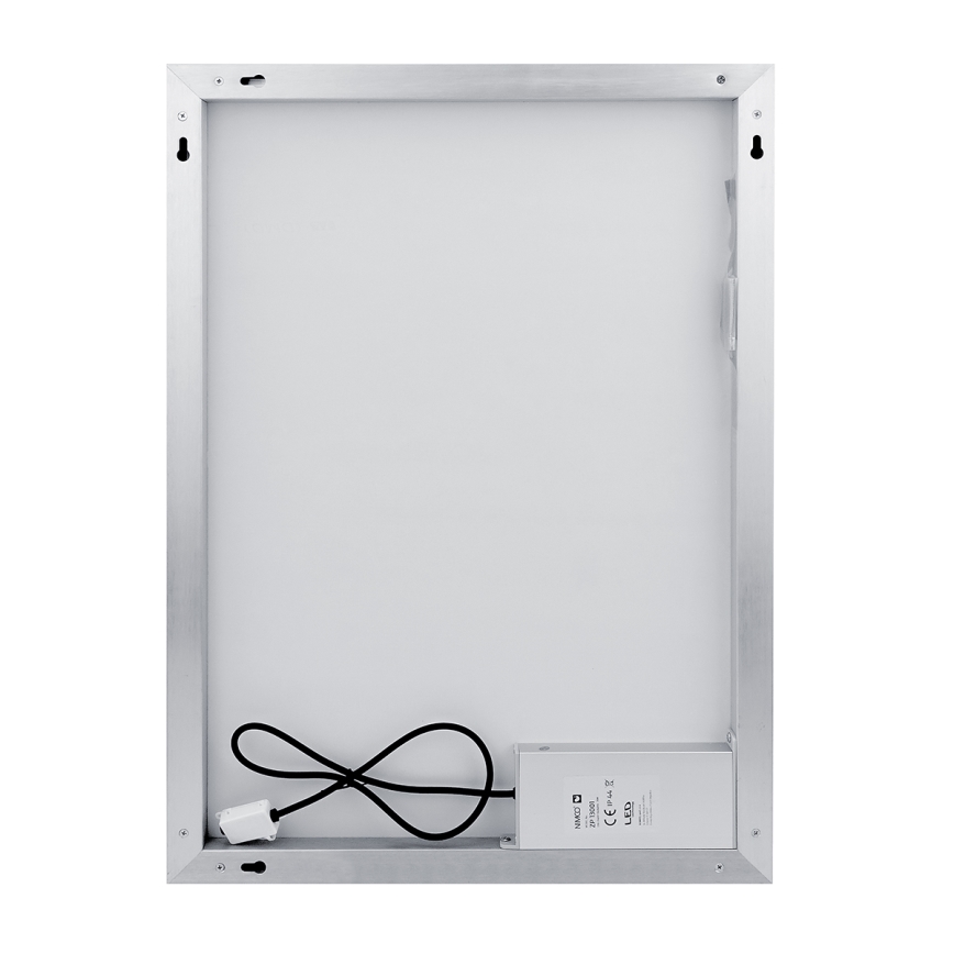 NIMCO ZP 13002VX - Дзеркало для ванної з LED підсвіткою та регулюванням яскравості LED/41W/230V 3000-6500K 80x60 см IP44