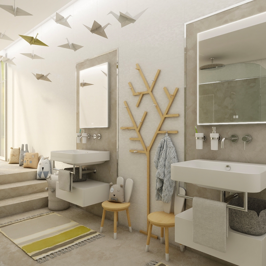 NIMCO ZP 13002VX - LED-дзеркало для ванної кімнати з підсвіткою та регульованою яскравістю LED/41W/230V 3000-6500K 80x60 cm IP44