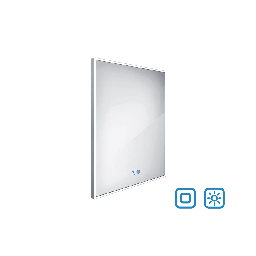 NIMCO ZP 13002VX - Зеркало для ванной комнаты со светодиодной подсветкой и регулированием яркости LED/41W/230V 3000-6500K 80x60 см IP44
