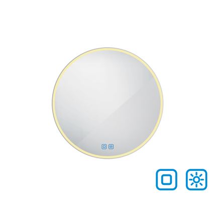 NIMCO ZP 26000RVX - Дзеркало для ванної з LED підсвіткою та регулюванням яскравості LED/26W/230V 3000-6500K діаметр 60 см IP44