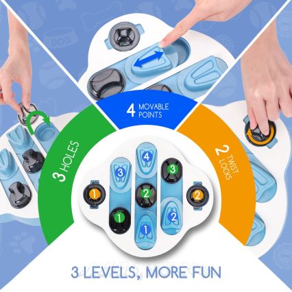 Nobleza - Интерактивная игрушка для собак синий