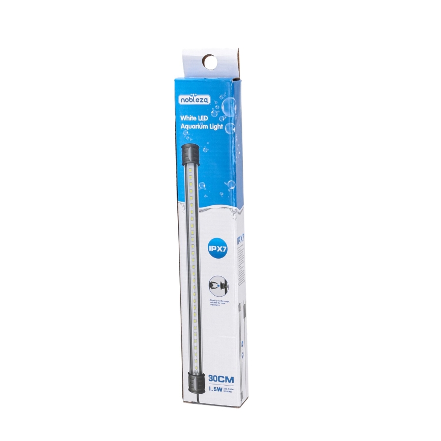 Nobleza - LED Освітлення акваріума LED/1,5W/230V IPX7 30 см