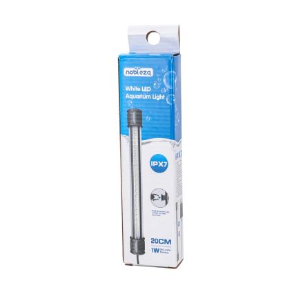 Nobleza - LED Освітлення акваріума LED/1W/230V IPX7 20 см