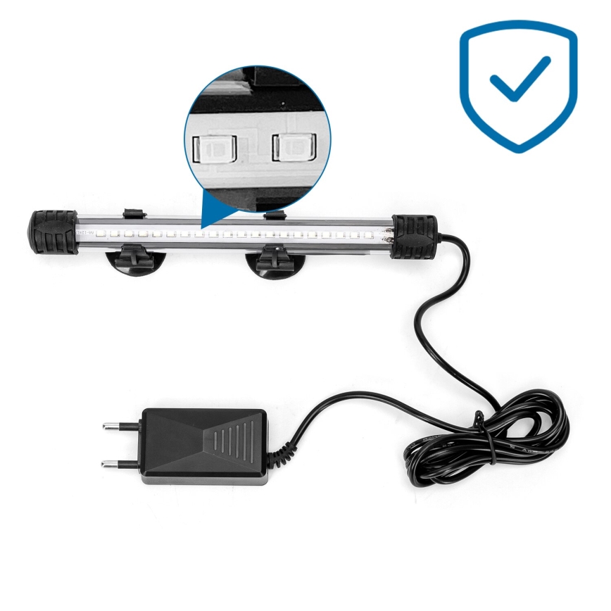 Nobleza - LED Освітлення акваріума LED/1W/230V IPX7 20 см