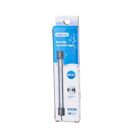 Nobleza - LED Освітлення акваріума LED/1W/230V IPX7 20 см