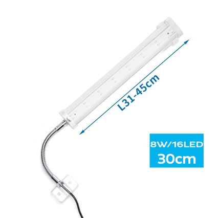 Nobleza - LED Освітлення акваріума LED/8W/230V IPX7 30 см