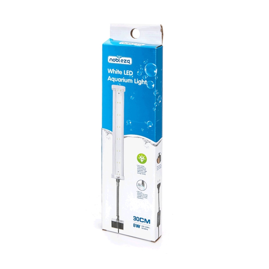 Nobleza - LED Освітлення акваріума LED/8W/230V IPX7 30 см