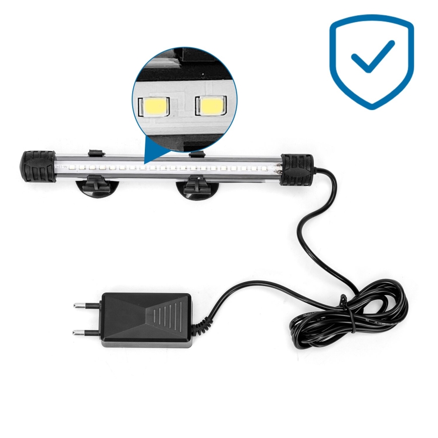 Nobleza - Светодиодная подсветка для аквариума LED/1W/230V IPX7 20 см