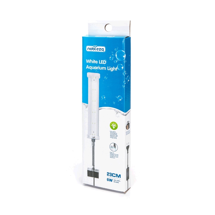 Nobleza - Светодиодная подсветка для аквариума LED/6W/230V IPX7 23 см