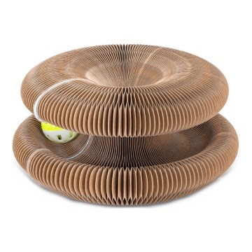 Nobleza - когтеточка для кошек 3 в 1 коричневая