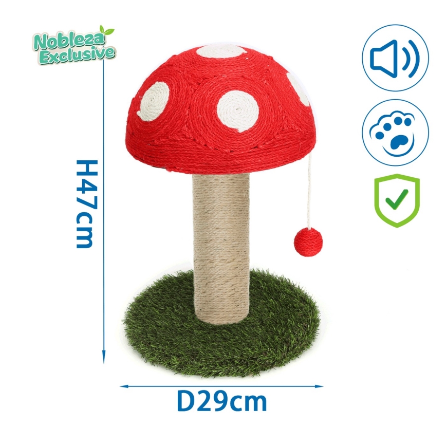 Nobleza - Когтеточки для кошек 47x29 см гриб
