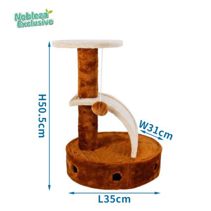 Nobleza - Когтеточки для кошек 50,5x35x31 см коричневый