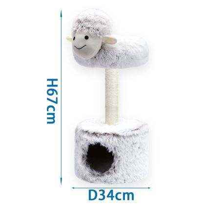 Nobleza - Когтеточки для кошек 67x34 см овечка