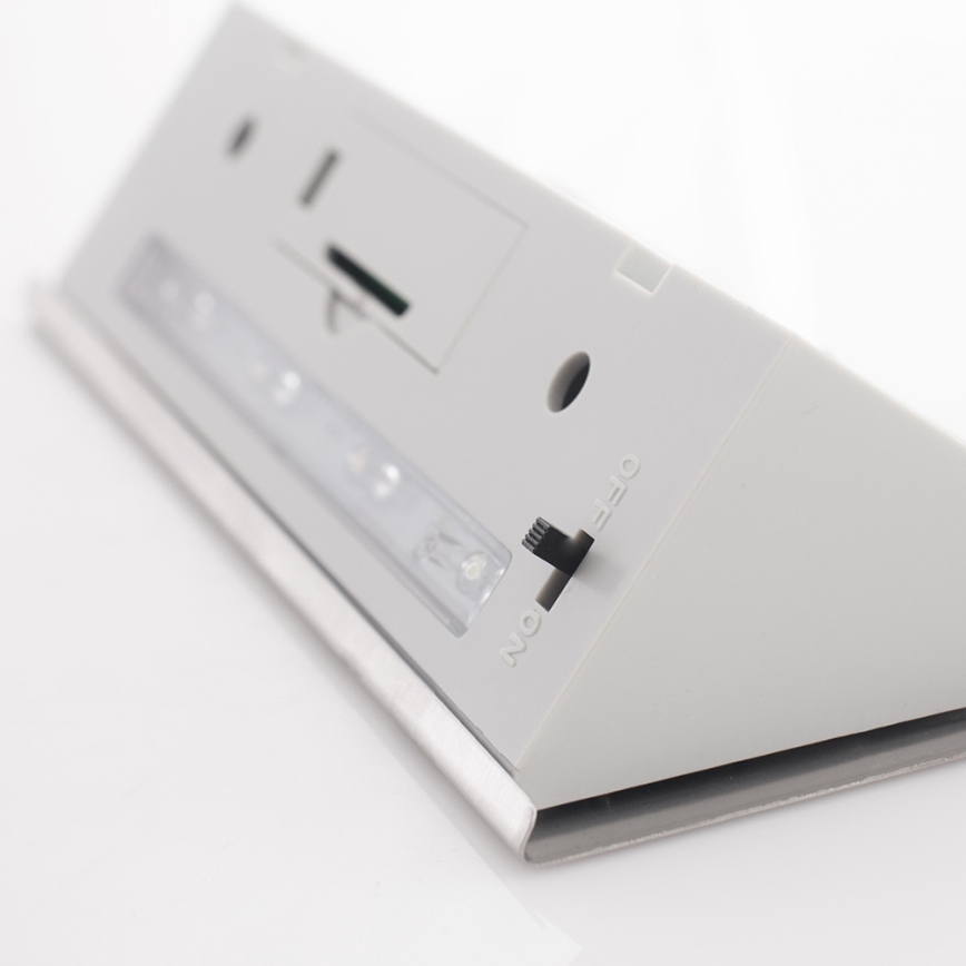 Номер дома со светодиодной подсветкой на солнечной батарее LED/1,2V 200 mAh IP44