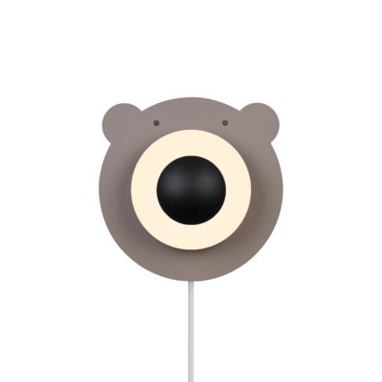Nordlux - Детский настенный светильник BRUNA BEAR 1xE14/25W/230V медведь