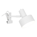 Nordlux - Лампа с зажимом MATIS 1xE27/15W/230V белый