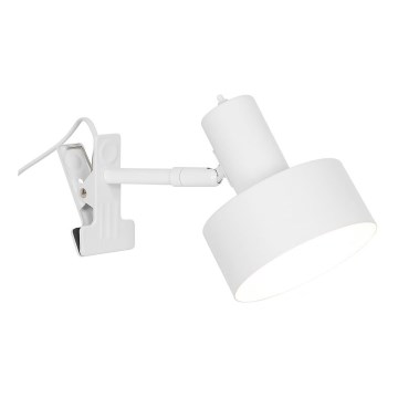 Nordlux - Лампа с зажимом MATIS 1xE27/15W/230V белый