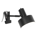 Nordlux - Лампа с зажимом MATIS 1xE27/15W/230V черный