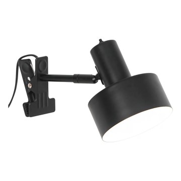 Nordlux - Лампа с зажимом MATIS 1xE27/15W/230V черный
