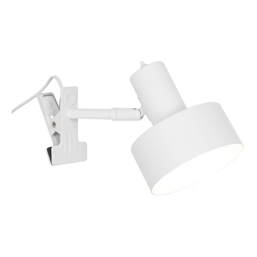Nordlux - Лампа з затискачем MATIS 1xE27/15W/230V білий
