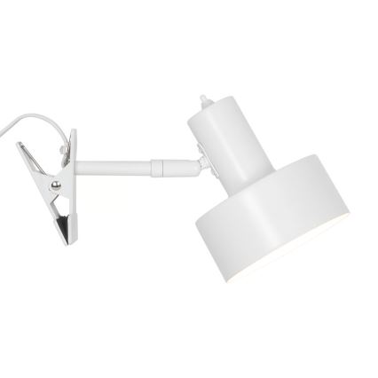 Nordlux - Лампа з затискачем MATIS 1xE27/15W/230V білий