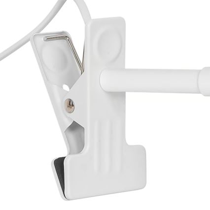 Nordlux - Лампа з затискачем MATIS 1xE27/15W/230V білий