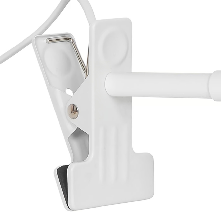 Nordlux - Лампа з затискачем MATIS 1xE27/15W/230V білий