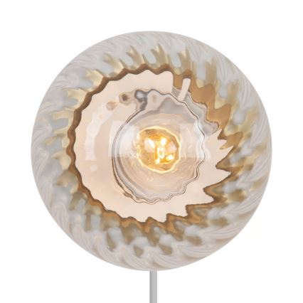 Nordlux - Латунний настінний світильник CHISELL 1xE14/25W/230V