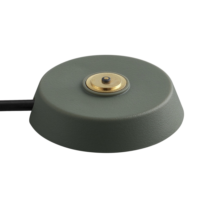 Nordlux - диммируемая перезаряжаемая уличная настольная лампа ELLEN LED/2,8W/3,7V 2200 mAh IP44 зелёная