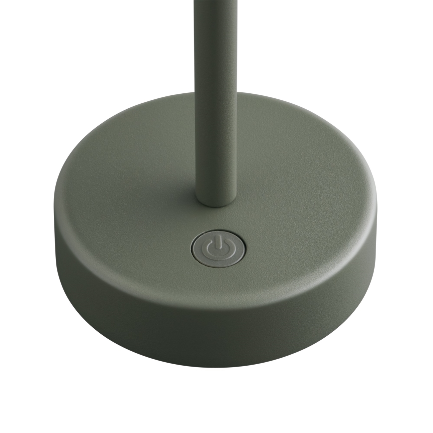 Nordlux - диммируемая перезаряжаемая уличная настольная лампа ELLEN LED/2,8W/3,7V 2200 mAh IP44 зелёная