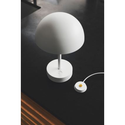 Nordlux - LED диммируемая перезаряжаемая наружная настольная лампа ELLEN LED/2,8W/3,7V 2200 mAh IP44 белая