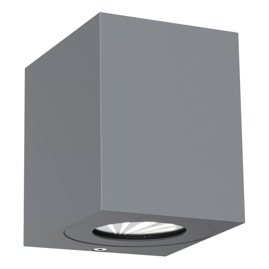 Nordlux - LED наружный настенный светильник CANTO 2xLED/5W/230V IP44 серый