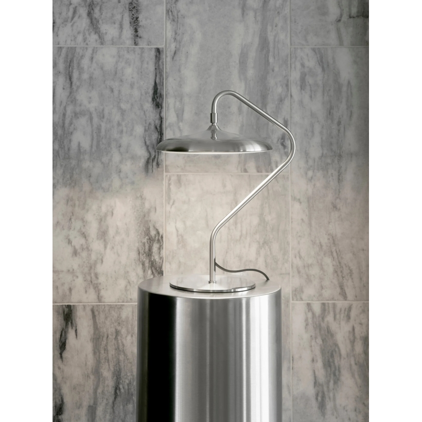 Nordlux - LED настольная лампа ARTIST LED, 15 Вт/230 В, нержавеющая сталь